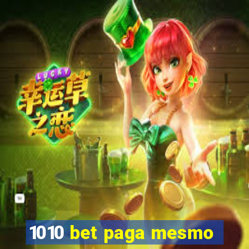 1010 bet paga mesmo